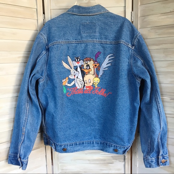 Looney Tunes Other - LOONEY TUNES That’s All Folks Unisex jean jacket